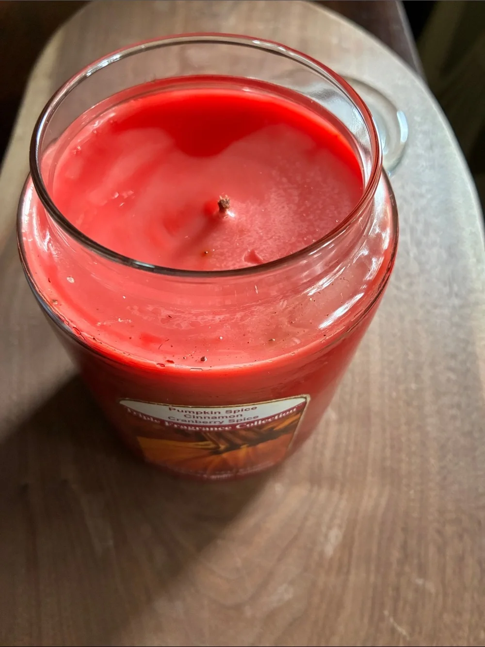 Vintage Old Virginia Candle Company trio candle.